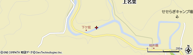 埼玉県飯能市上名栗1052周辺の地図