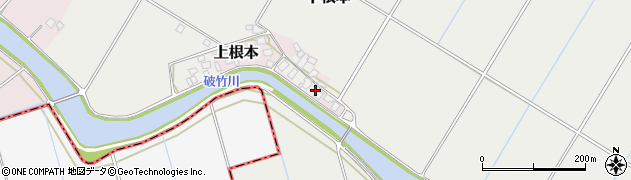 茨城県稲敷市下根本7299周辺の地図
