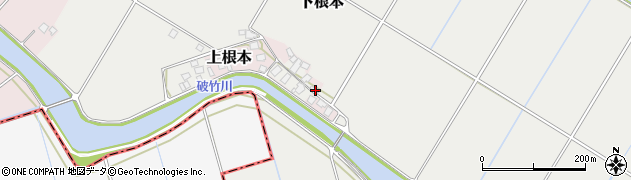 茨城県稲敷市下根本7278周辺の地図