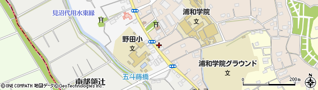 埼玉県さいたま市緑区代山107周辺の地図