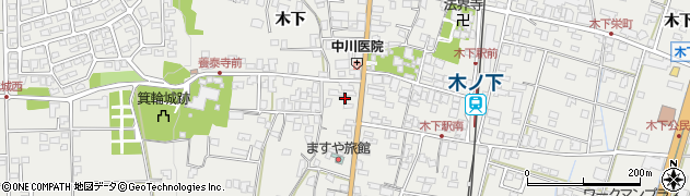 長野県上伊那郡箕輪町木下12522周辺の地図