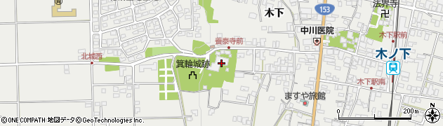 長野県上伊那郡箕輪町木下12680周辺の地図