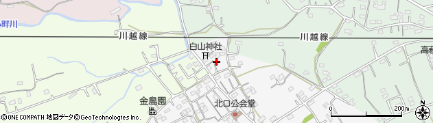 埼玉県日高市女影1893周辺の地図