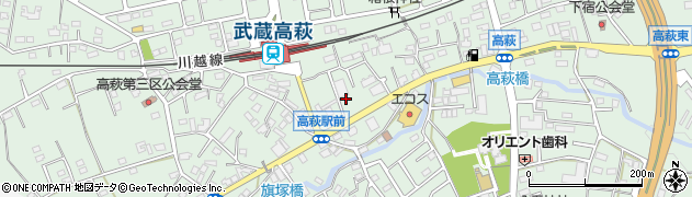 埼玉りそな銀行日高支店 ＡＴＭ周辺の地図