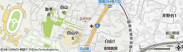 水戸信用金庫取手支店周辺の地図