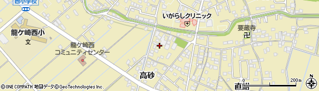 茨城県龍ケ崎市7611周辺の地図