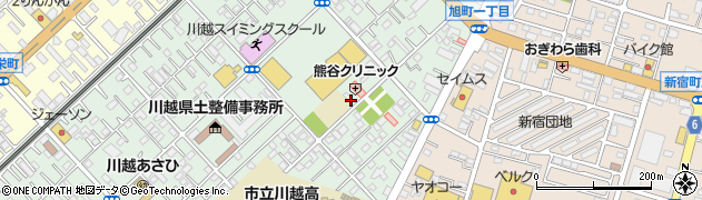 なの花薬局川越あさひ店周辺の地図