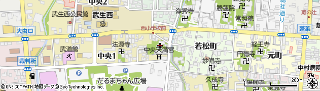 洞源寺周辺の地図