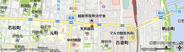 公会堂記念館周辺の地図