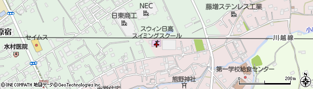 埼玉県日高市鹿山473周辺の地図