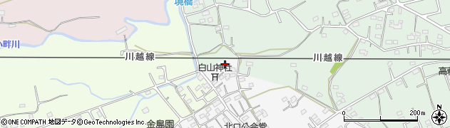 埼玉県日高市女影1890周辺の地図