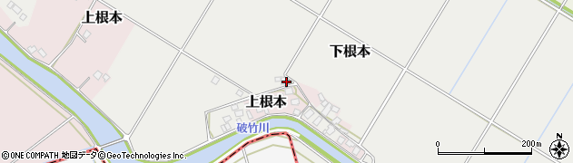 茨城県稲敷市下根本6843周辺の地図