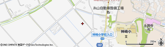 千葉県神崎町（香取郡）神崎神宿周辺の地図