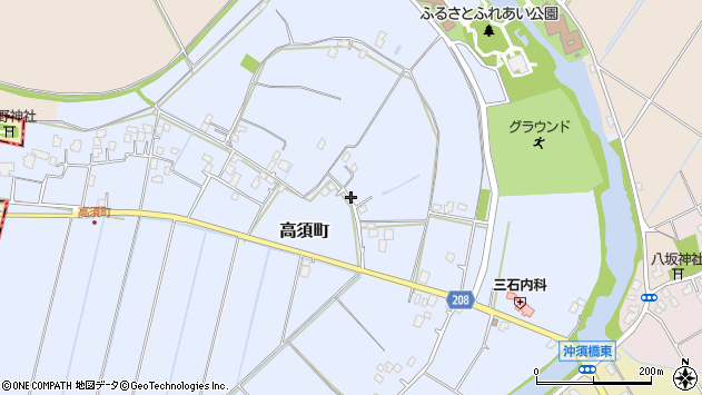 〒301-0026 茨城県龍ケ崎市高須町の地図