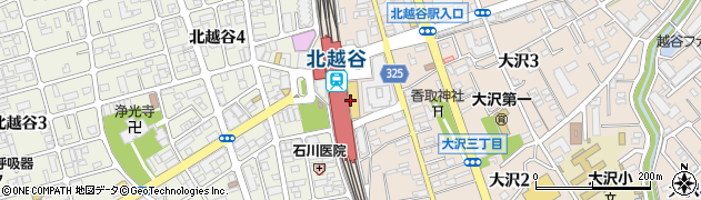 東武スポーツクラブプレオン北越谷周辺の地図