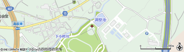 埼玉県日高市高萩1445周辺の地図