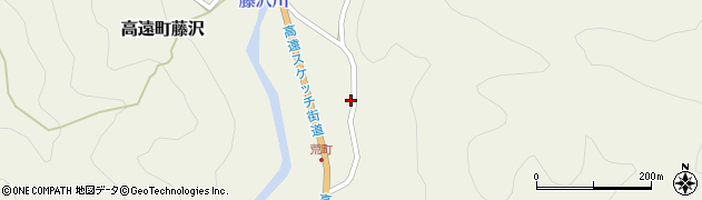 長野県伊那市高遠町藤沢1433周辺の地図