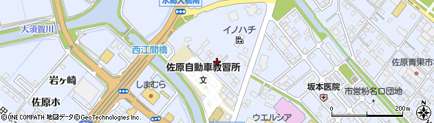 株式会社佐原自動車教習所周辺の地図