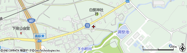 埼玉県日高市高萩1595周辺の地図