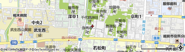 小梶石材　京町周辺の地図