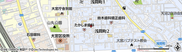有限会社埼玉不動産総合サービス周辺の地図