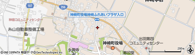 千葉県香取郡神崎町神崎本宿198周辺の地図