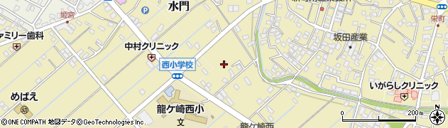 茨城県龍ケ崎市水門8799周辺の地図