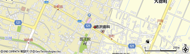 池田屋寝具店周辺の地図