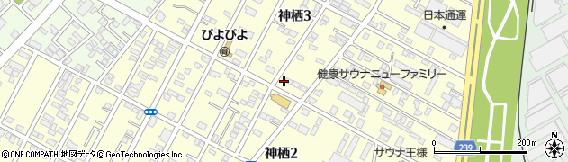 アルファクラブ株式会社　神栖営業所周辺の地図