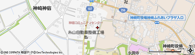 千葉県香取郡神崎町神崎神宿221周辺の地図