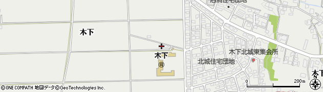長野県上伊那郡箕輪町木下13211周辺の地図
