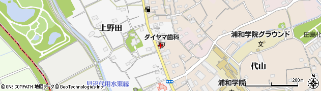 代山歯科医院周辺の地図
