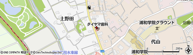 埼玉県さいたま市緑区代山143周辺の地図