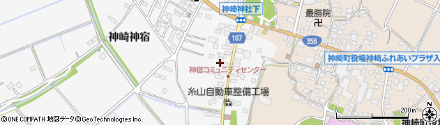千葉県香取郡神崎町神崎神宿668周辺の地図