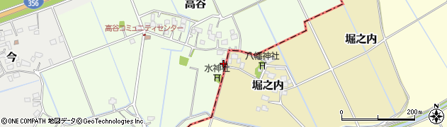 千葉県香取郡神崎町高谷75周辺の地図