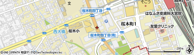 埼玉県さいたま市大宮区桜木町周辺の地図