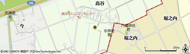 千葉県香取郡神崎町高谷335周辺の地図