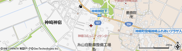 千葉県香取郡神崎町神崎神宿673周辺の地図