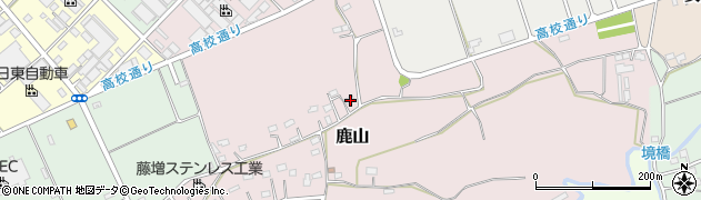 埼玉県日高市鹿山678周辺の地図