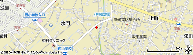 茨城県龍ケ崎市水門8779周辺の地図