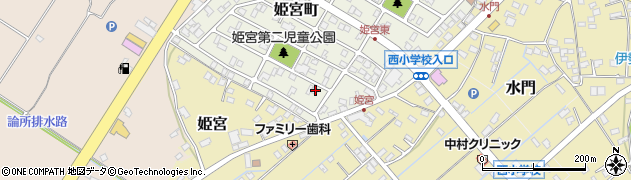 茨城県龍ケ崎市姫宮町99周辺の地図