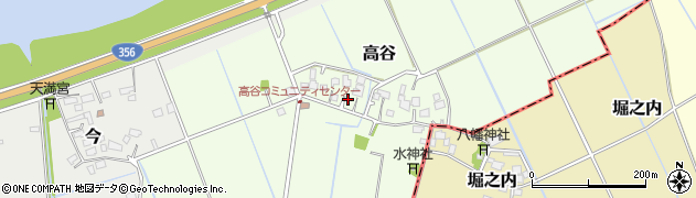 千葉県香取郡神崎町高谷322周辺の地図