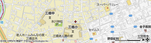 埼玉県さいたま市大宮区三橋1丁目1390周辺の地図