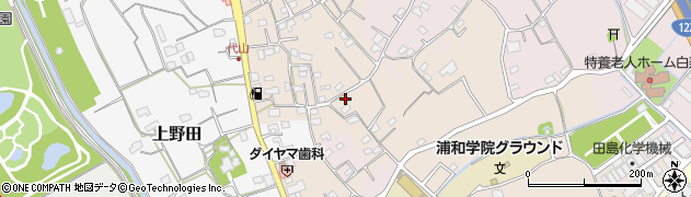 埼玉県さいたま市緑区代山433周辺の地図
