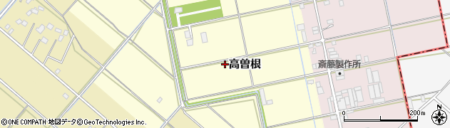 埼玉県さいたま市岩槻区高曽根周辺の地図