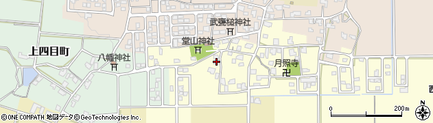 福井県越前市下四目町7周辺の地図