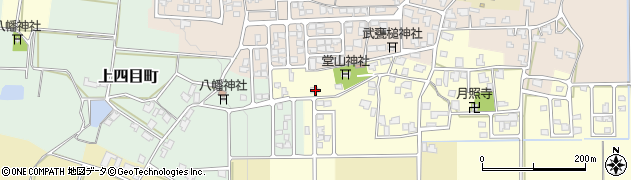福井県越前市下四目町6周辺の地図