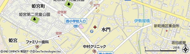 茨城県龍ケ崎市水門8548周辺の地図