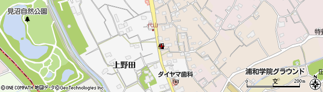 埼玉県さいたま市緑区代山487周辺の地図