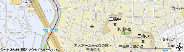 埼玉県さいたま市大宮区三橋1丁目1123周辺の地図